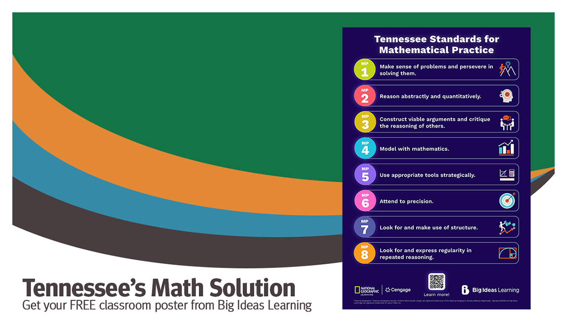 Tennessee Standards for Mathematical Practice Official Poster Download