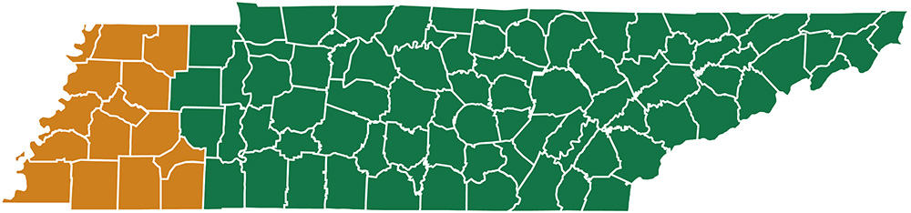 Tennessee-Map-By-County